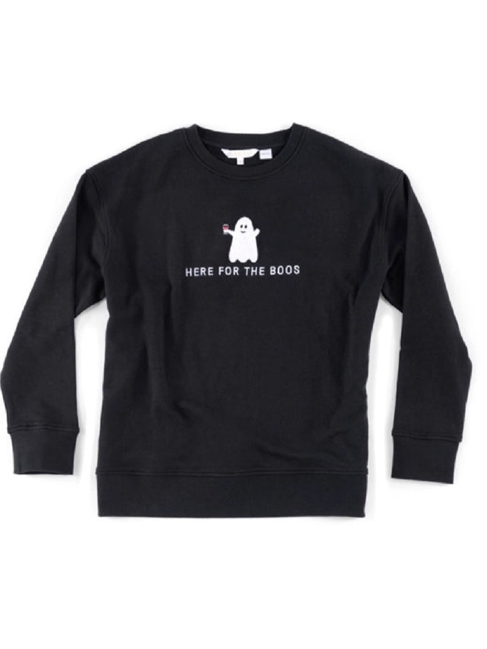 New w tags. Shiraleah Here for the Boos ghost sweatshirt. Small